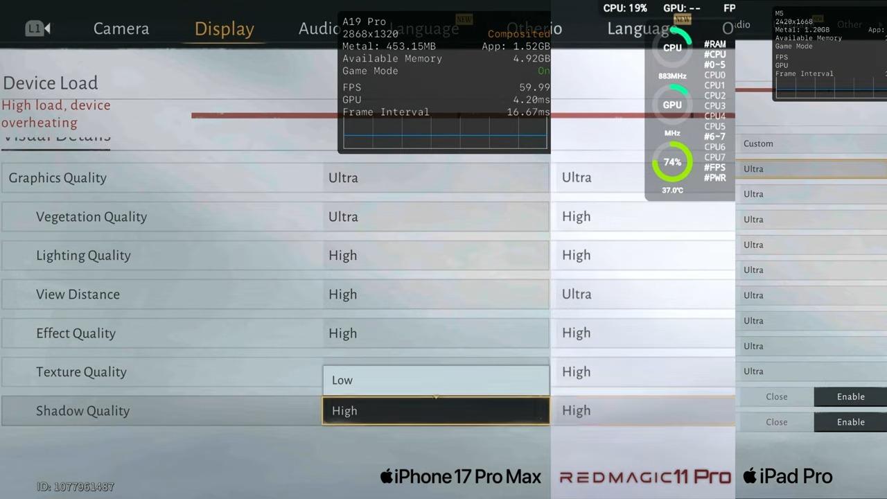 A19 Pro đọ Snapdragon 8 Elite Gen 5 trong "Where Winds Meet", chip n&agrave;o sẽ thắng?