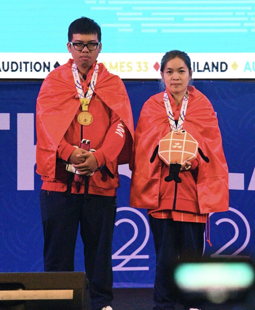 Audition Việt Nam lập kỳ t&iacute;ch tại SEA Games 33: Ho&agrave;i Phương gi&agrave;nh 2 tấm Huy chương v&agrave;ng, thắng &aacute;p đảo chủ nh&agrave; Th&aacute;i Lan