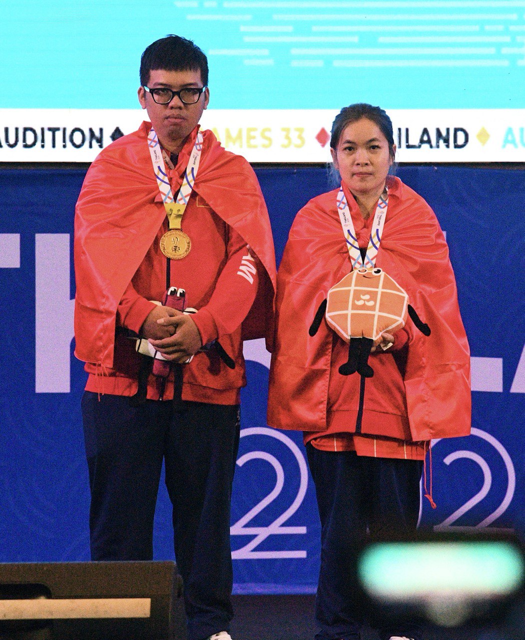 Audition Việt Nam lập kỳ t&iacute;ch tại SEA Games 33: Ho&agrave;i Phương gi&agrave;nh 2 tấm Huy chương v&agrave;ng, thắng &aacute;p đảo chủ nh&agrave; Th&aacute;i Lan